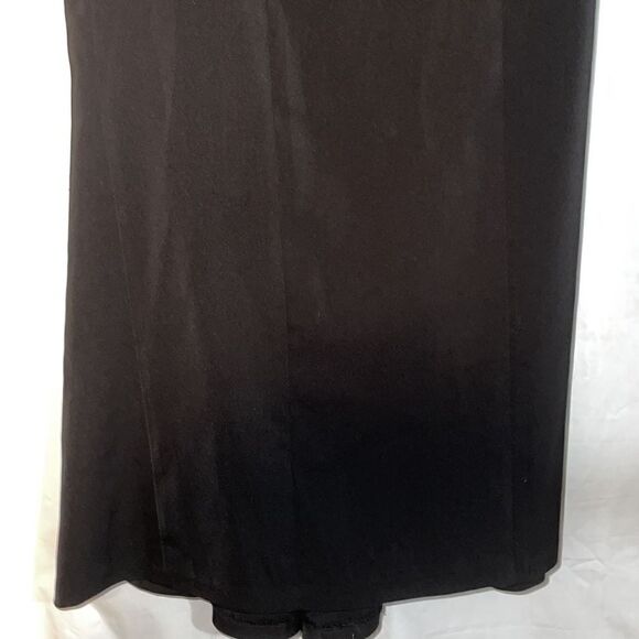 AKO design black full length skirt - Picture 6 of 8